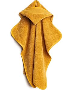 Baby cape met aida rand op capuchon om te borduren oker van Rico 740275.65
