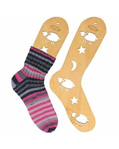 Opry houten sock blockers paar maat L