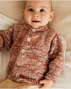 Phildar baby jasje breien van Phil Harmonie (230, M13)