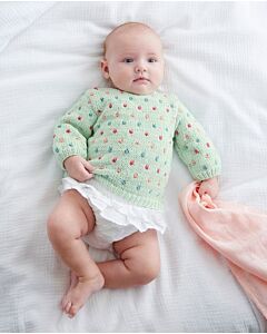 Phildar baby stippel truitje breien van Phil Cabotine