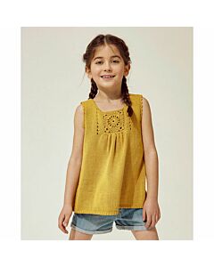 Phildar meiden tuniek breien en haken van Phil Tropical (211, m28)