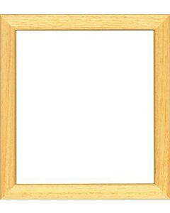 Hout lijstje voor een borduurpakket afm ca 21x23 cm 