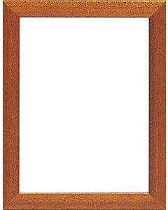 Hout lijstje voor een borduurpakket afm ca 18x24 cm 
