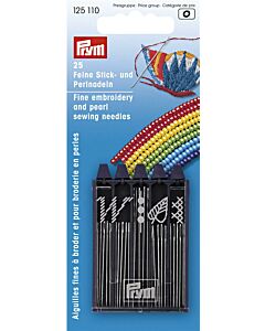 Borduur- en parelnaaldenassortiment van Prym 125 110