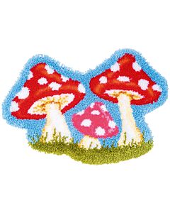 Vervaco knooppakket  Paddestoelen  knoopkleed PN-0154686