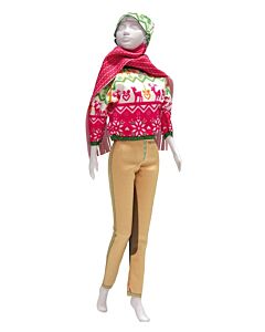 Dress Your Doll Zelf Barbiekleren Kathy Pink pn-0164652