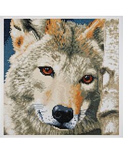 Diamond Painting pakket wolf van Lanarte PN-0184321