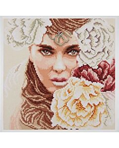 Diamond Painting pakket Intrigerende blik van Lanarte PN-0184514