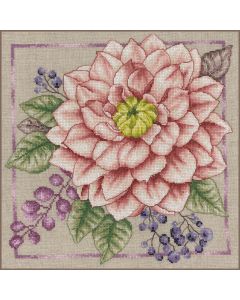 Lanarte borduurpakket Blooming Blush PN-0199794 van de serie Home & Garden.