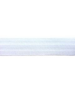 Taille elastiek wit, 25mm-40mm