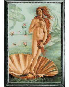 Borduurpakket Birth of Venus van Riolis 100-062 om te borduren.