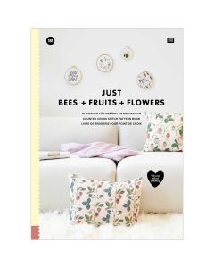 Rico Design borduurboek Nr.181 just bees + fruits + flowers