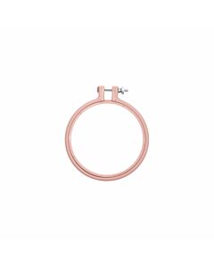 Rico kunststof borduurring rosé kleur en 10,1cm doorsnede