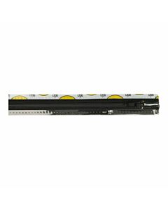 Opti S60 deelbare rits met spiraal tand in de kleur 000 zwart en 80cm lengte