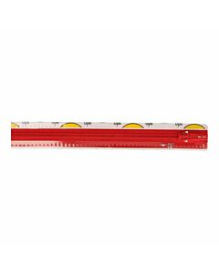 Opti S60 deelbare rits met spiraal tand in de kleur 000 zwart en 80cm lengte