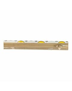 Opti S60 deelbare rits met spiraal tand in de kleur 886 camel en 25cm lengte