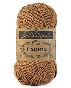 Catona van Scheepjes kl.503 Hazelnut katoen