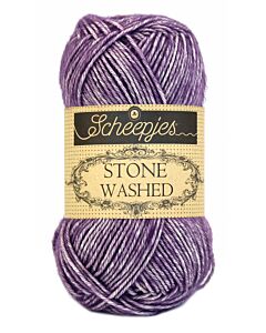 Garen Stone Washed van Scheepjes  kl.811 lila