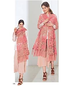 Lana Grossa stola haken van Summer Lace & Silkhair