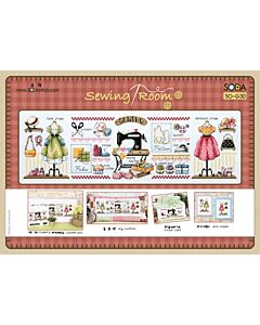 Borduurpatroon Sewing Room om te borduren  