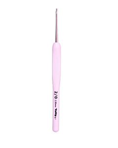 De Tulip Etimo Softgrip Haaknaald 2.0mm rose
