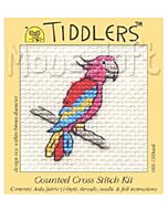 Mouseloft borduurpakket papegaai 003-G03 telpatroon