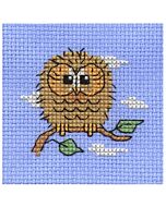 Mouseloft borduurpakket baby uil 004-707 telpatroon