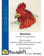 Mouseloft borduurpakket haan 004-T02 telpatroon