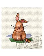 Mouseloft borduurpakket konijn 00F-006 telpatroon