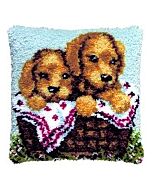 Knoopkussen puppy's van pako om te knopen 013.300