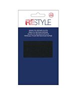  Restyle Snelfix Reparatiedoek kl.000 zwart opstrijkbaar