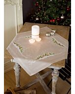 Vervaco voorbedrukt tafelkleed Winterdorpje pn-0150398 borduren