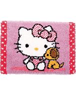 Knooppakket knoopkleed Hello Kitty met hondje van Vervaco PN-0155872