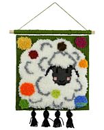 Pako borduur/knooppakket kussen/wandhanger Schaap 017.600 voorbedrukt