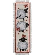 Permin borduurpakket Boekenlegger Schaapjes 05-2101