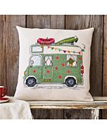 Borduurkussen Permin Camper met telpatroon 83-2326