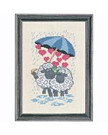 Permin borduurpakket Schapenliefde 92-5348