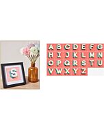 Anchor borduurpakket moderne letters AK221 telpatroon