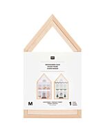 Rico Design borduurraam huis 12,5x22,5cm