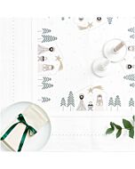 Rico Design borduurpakket tafelkleed Kerstverhaal 100202 telpatroon.