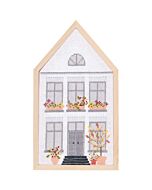 Rico Design borduurpakket Herfsthuis 100218 telpatroon incl. frame