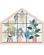 Rico Design borduurpakket Urban Jungle 100227 voorbedrukt incl. frame