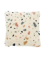 Rico design smyrnapakket knoopkussen gespikkeld 100394 voorbedrukt incl. kussenrug