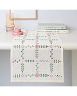 Rico Design borduurpakket tafelloper wilde bloemen 100533 telpatroon