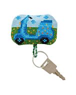 Permin borduurpakket Sleutelhanger Scooter 11-2433