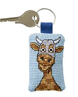 Permin borduurpakket Sleutelhanger Koe 11-5152 telpatroon