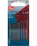 Prym Naainaalden lang van met slanke punt No.1-5