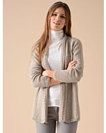 Breipakket 100% alpaca vest in div. kleuren breien