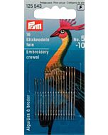 Prym crewelnaalden No.5-10