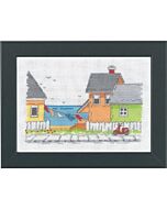 Permin borduurpakket Strandhuis 13-3157